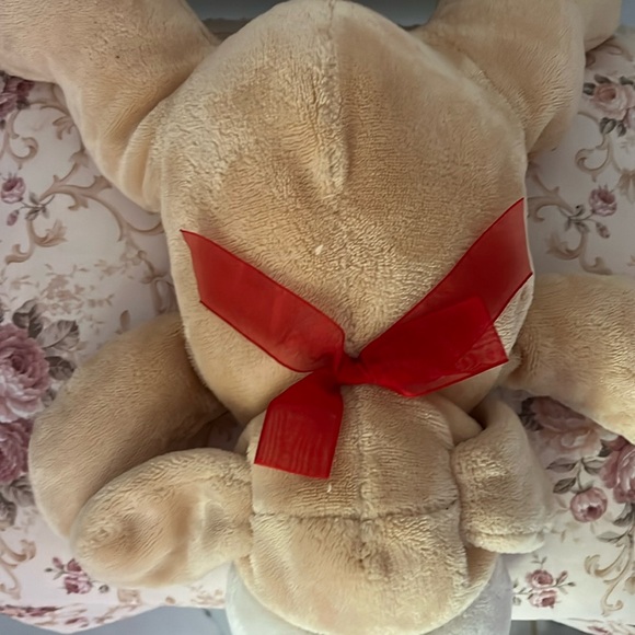 Sweetest Pup Plush either Red Ribbon - Picture 2 of 3